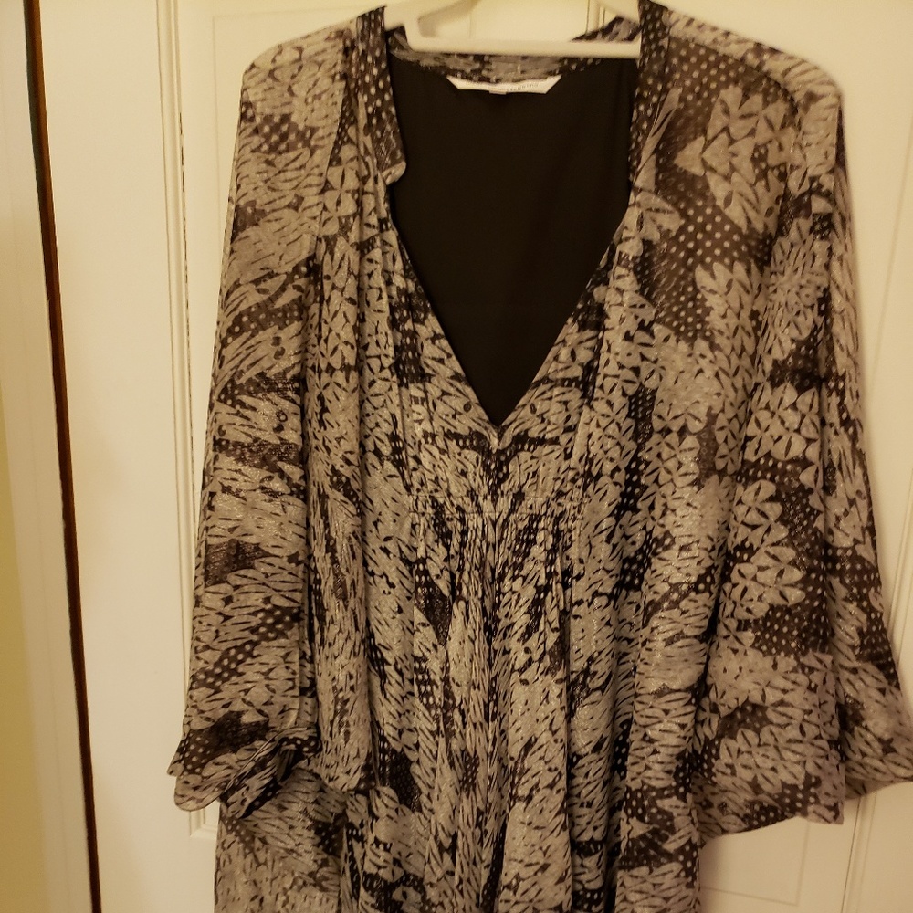 DVF fleurette kaftan dress Re-posh